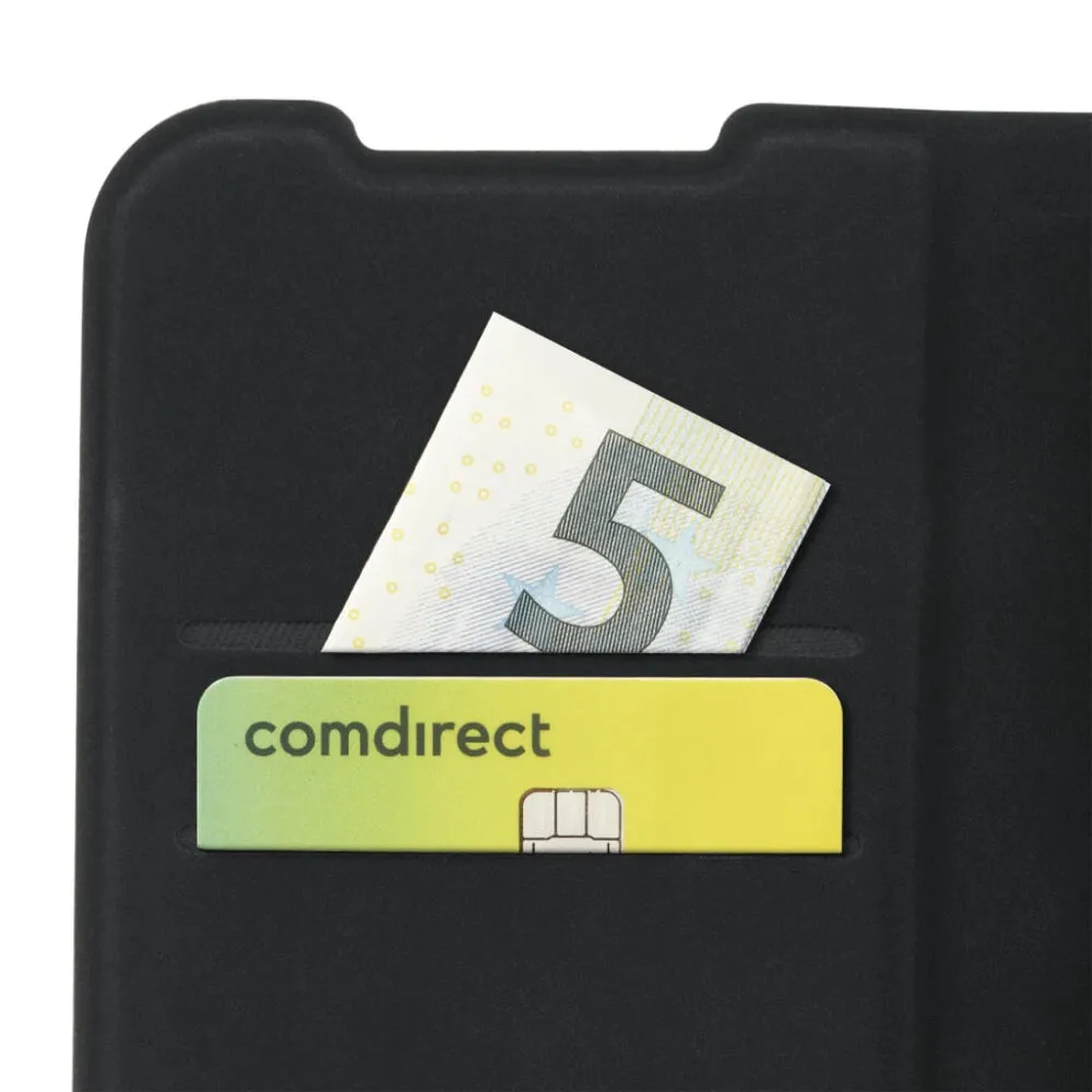 Hama Daily Protect Cep telefonu kılıfı 17,5 cm (6.9") Ters çevirilen kapaklı kılıf Siyah Thumbnail 6