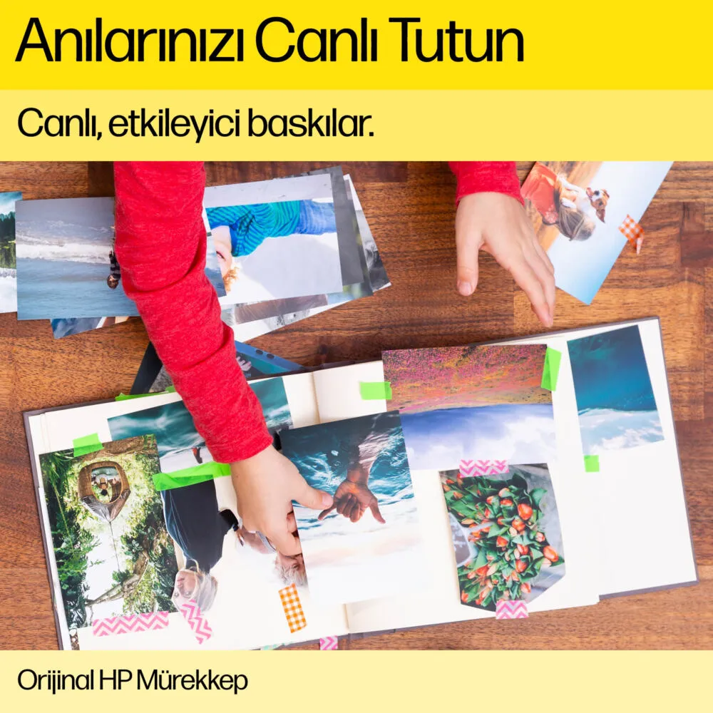 HP 668 Siyah Orijinal Mürekkep Avantajlı Kartuş 7FP37VL Thumbnail 10