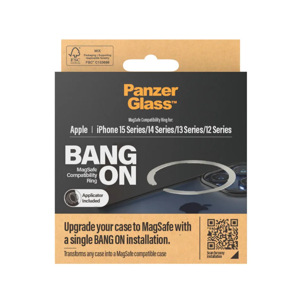 PanzerGlass® Bang On MagSafe Compatibility Ring iPhone 16 | 15 | 14 | 13 | 12 1189 Thumbnail 4