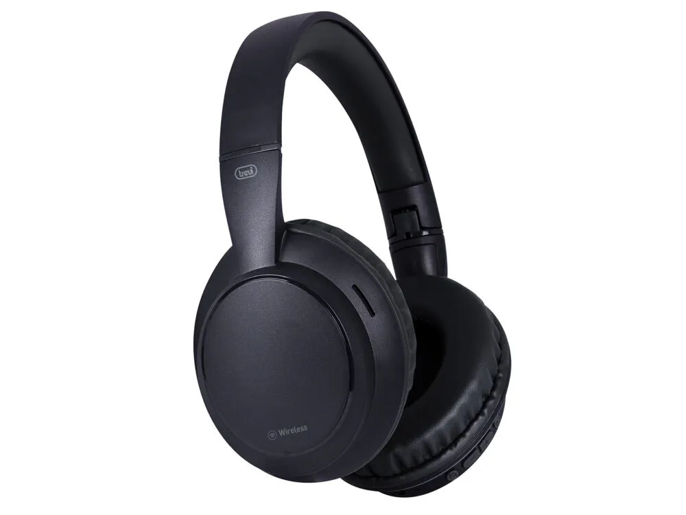 Trevi DJ 12E35 BT Kulaklık Kablosuz Saç bandı Aramalar/Müzik Bluetooth Siyah Thumbnail 3