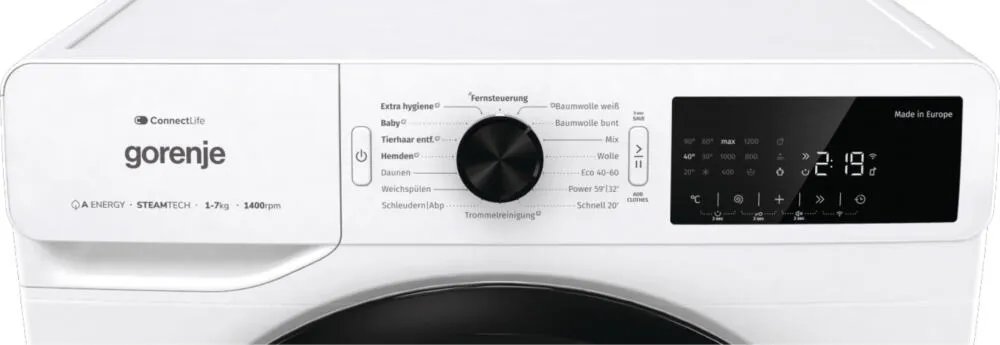 Gorenje WPAM74SA1T 744795 7 kg 1400 Devir Çamaşır Makinesi Thumbnail 12