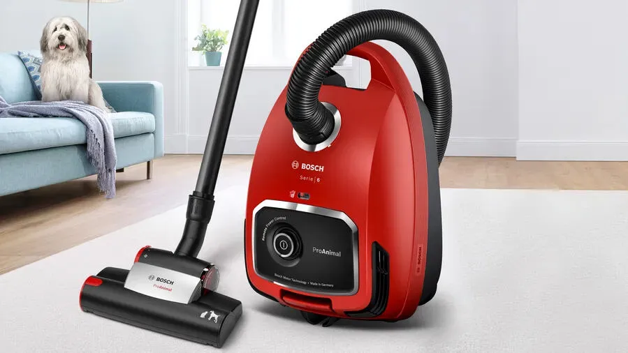 Bosch Serie 6 BGL6PETGB elektrik süpürgesi 4 l Silindir vakum Kuru 850 W Toz torbası Thumbnail 3