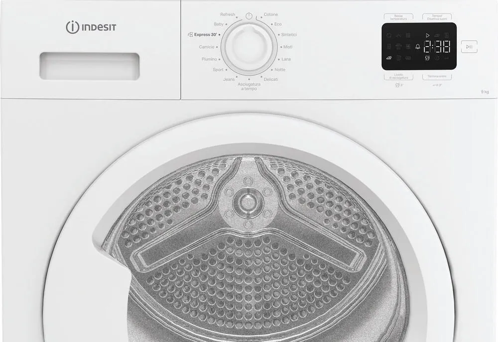Indesit C YD 94D WW IT 869991723160 9 kg Isı Pompalı Kurutma Makinesi Thumbnail 9