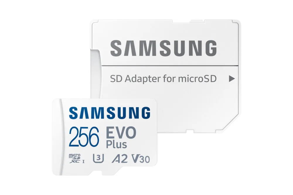 Samsung Micro SD Card EVO PLUS/w Adapter MB-MC256SA/APC Hafıza Kartları Thumbnail 2