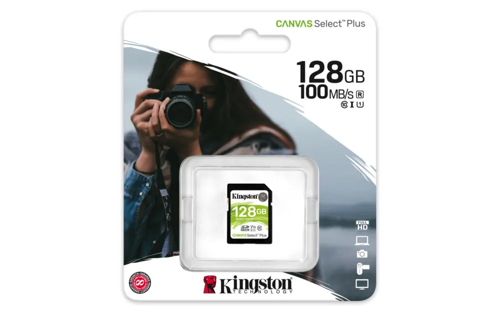 Kingston Technology Canvas Select Plus 128 GB SDS2/128GB Hafıza Kartları Thumbnail 4