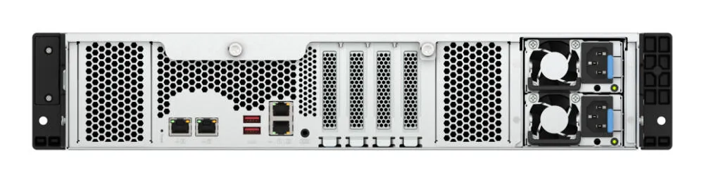 QNAP TS-h1277AXU-RP-R7-32G NAS Yatay (2U) AMD Ryzen™ 7 32 GB DDR5 240 TB QNAP QTS Alüminyum, Siyah Thumbnail 7