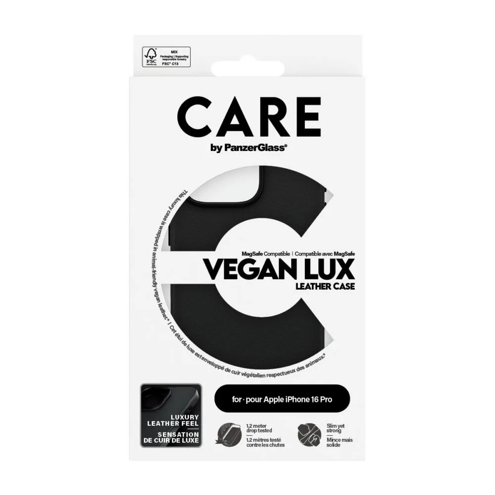 PanzerGlass CARE by PanzerGlass® Flagship Vegan Leather Case iPhone 16 Pro 1470CA Cep Telefonu Kılıfları Thumbnail 3