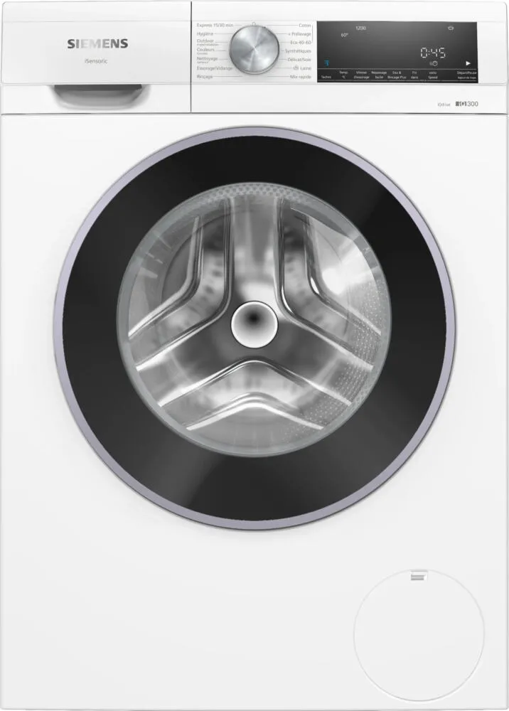 Siemens iQ300 WG42G009FR çamaşır makinesi Önden yüklemeli 9 kg 1200 RPM Beyaz Çamaşır Makineleri