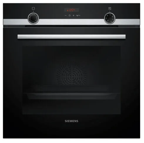 Siemens iQ300 HB574AER4 fırın 71 l Siyah, Paslanmaz çelik