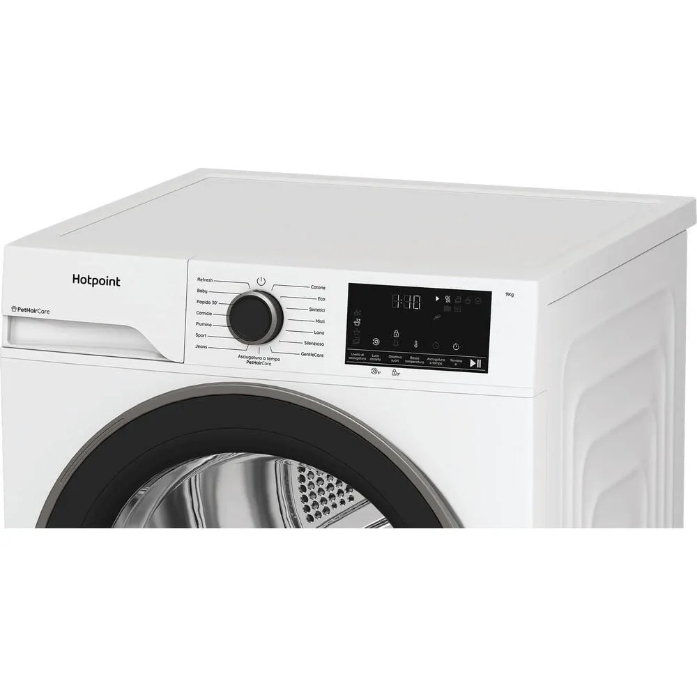 Hotpoint HPT 94D BS IT 869991723250 9 kg Isı Pompalı Kurutma Makinesi Thumbnail 5