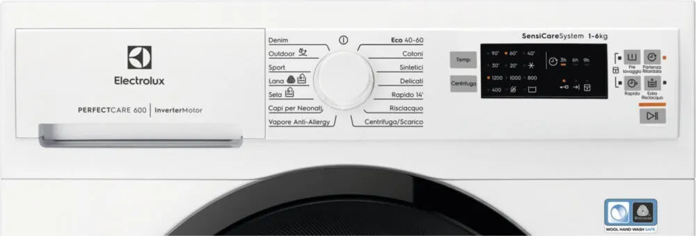 Electrolux EW6S526B 914 342 521 6 kg 1200 Devir Çamaşır Makinesi Thumbnail 8