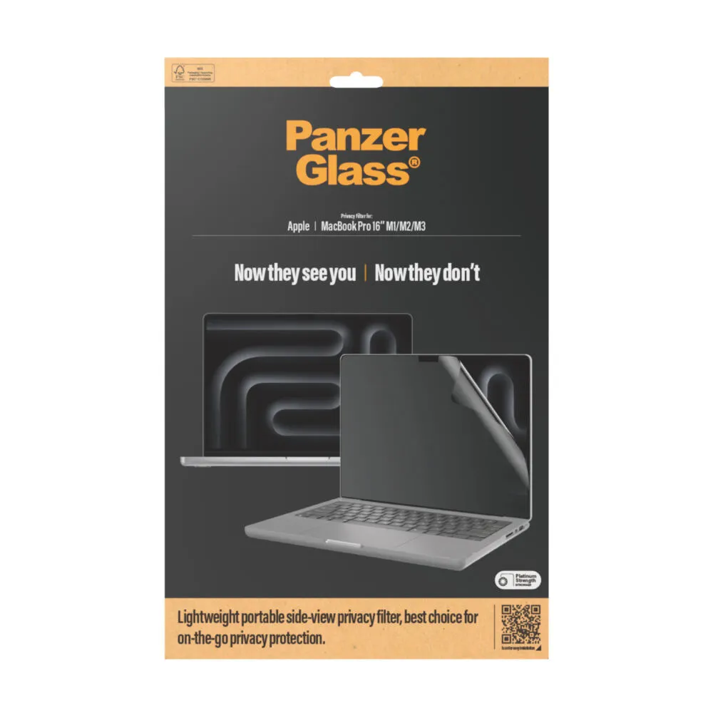 PanzerGlass® Privacy Filter MacBook Pro 16" | M1 | M2 | M3 | M4 | M5 0540 Thumbnail 4