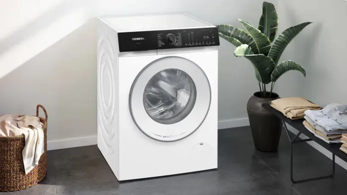 Siemens iQ500 WG44H209FG çamaşır makinesi Önden yüklemeli 9 kg 1257 RPM Beyaz Thumbnail 3