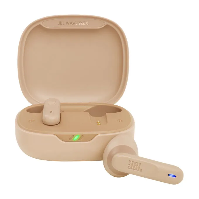 JBL Wave Flex Kulaklık True Wireless Stereo (TWS) Kulak içi Telefon/Müzik/Spor/Günlük Yaşam Bluetooth Bej