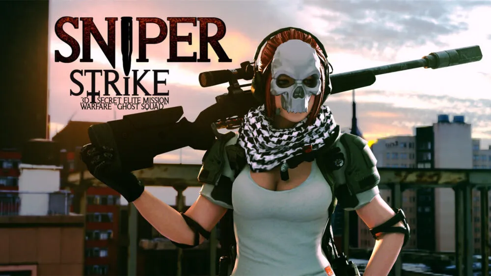 Nintendo Sniper Strike 3D - Secret elite mission warfare "GHOST SQUAD" İngilizce Nintendo Switch Oyun