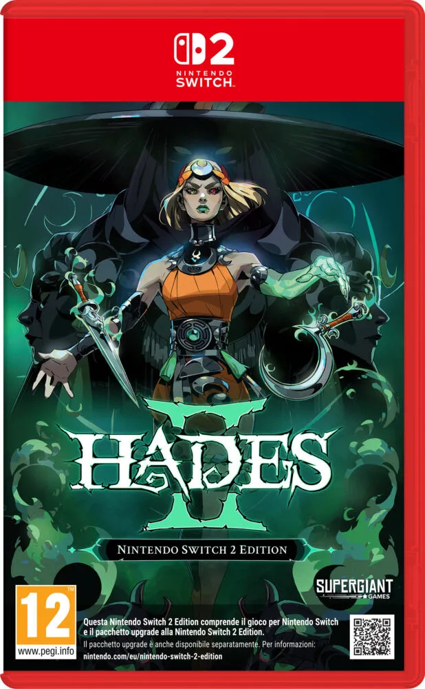 Nintendo HADES II SWITCH 2 EDITION Nintendo Switch 2 Sürümü Basitleştirilmiş Çince, Geleneksel Çince, Almanca, İspanyol, Fransızca, İtalyan, Japonca, Korece, Portekizce, Rusça Nintendo Switch 2 Oyun