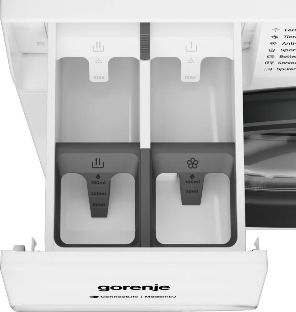 Gorenje Wave G4S74A21 çamaşır makinesi Önden yüklemeli 7 kg 1400 RPM Beyaz Thumbnail 7