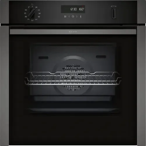 Neff N 50 B6ACH7AG7B fırın 71 l Grafit, Gri