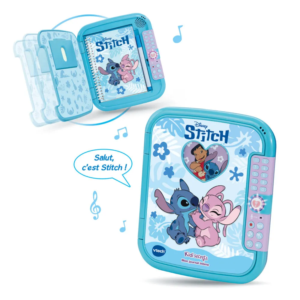 VTech Jouets Educatifs Licence STITCH - KIDISECRETS, MON JOURNAL INTIME 80-586205 Thumbnail 7