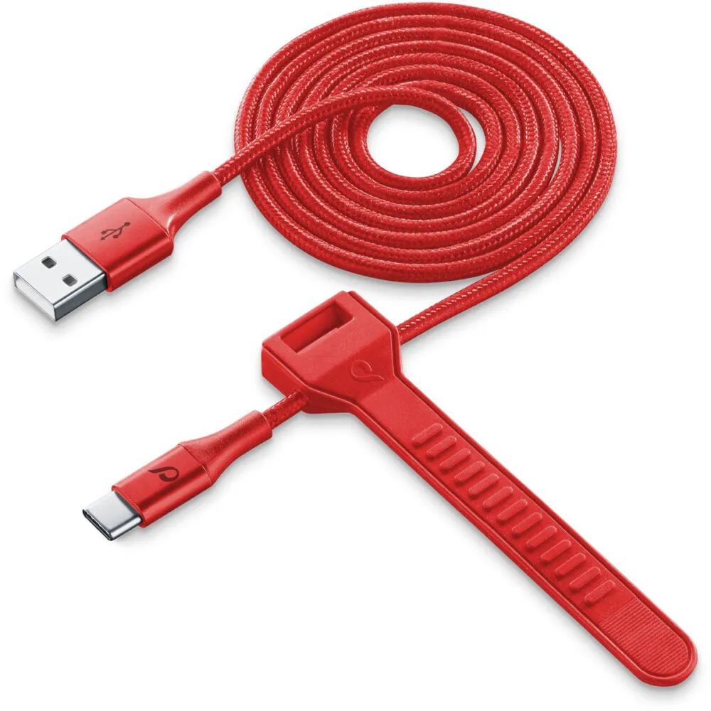 Cellularline USBDATANLLTYC1MR USB C to USB A USB Kablosu Thumbnail 4