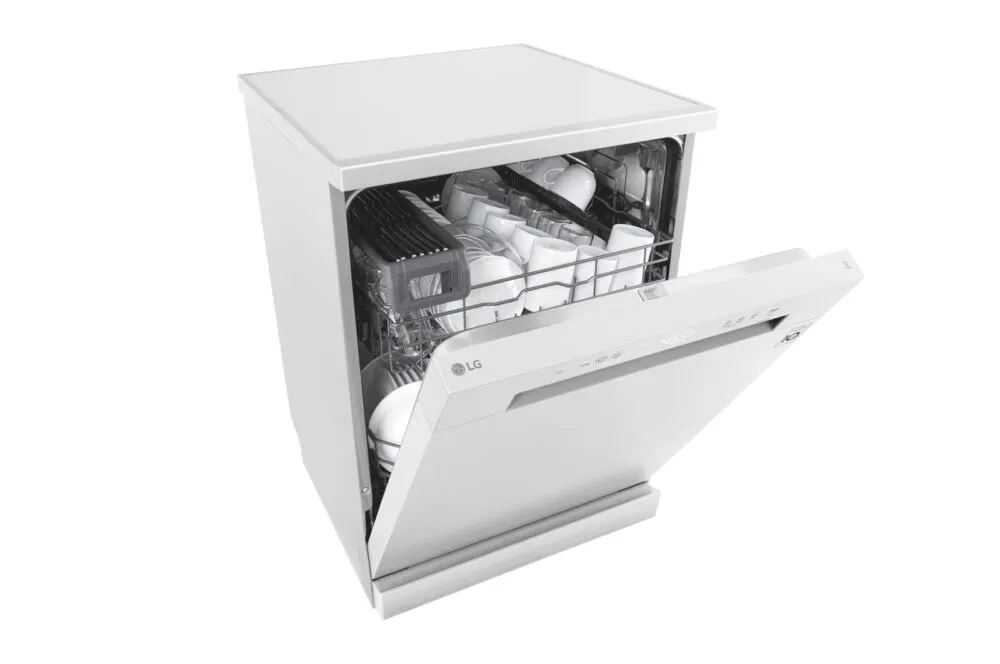 LG DFC612FWE Bulaşık Makinesi | QuadWash™ | Beyaz Renk DFC612FWE.ABWPLTK 14 Kişilik 5 Programlı Thumbnail 11