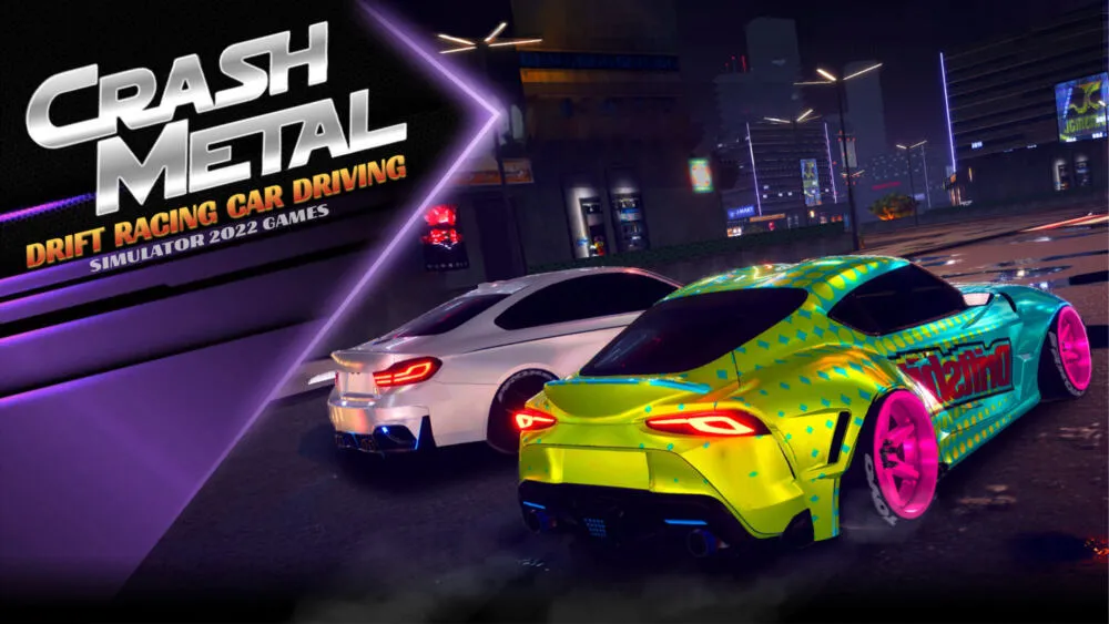Nintendo CrashMetal - Drift Racing Car Driving Simulator 2022 Games İngilizce Nintendo Switch Oyun
