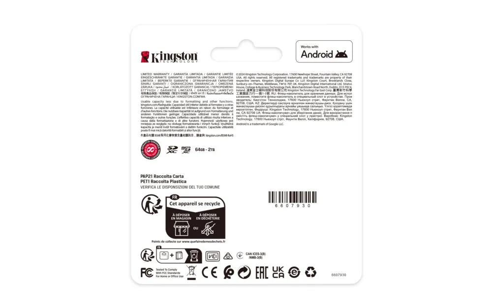 Kingston Technology Canvas Select Plus Gen3 SDCS3/256GB Thumbnail 10
