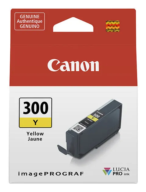 Canon PFI-300 mürekkep kartuşu 1 adet Orijinal Sarı Thumbnail 1