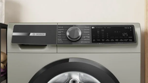 Bosch WGK252ZXTR çamaşır makinesi Önden yüklemeli 10 kg 1200 RPM Gümüş Thumbnail 7