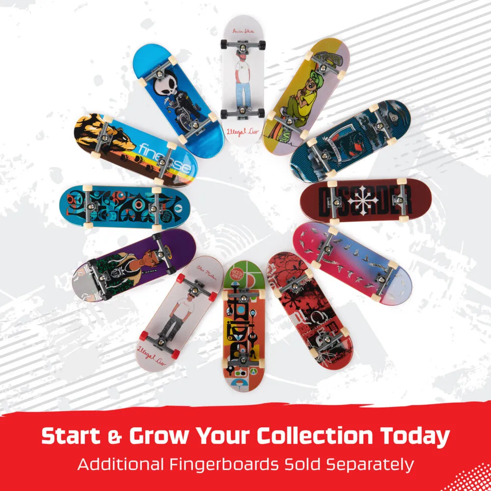 Spin Master Tech Deck Ultra DLX Fingerboard 4-Pack 6069447 Parmak kaykayı seti Aktif/Beceri Oyunları & Oyuncakları Thumbnail 7