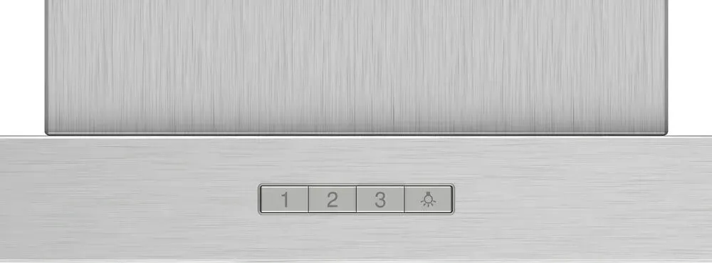 Bosch Serie 2 DWB96BC50M ocak bacası Duvara monteli Paslanmaz çelik 619 m³/Saat Thumbnail 1