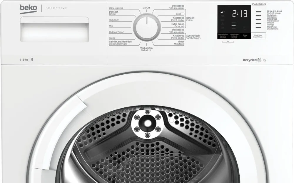 Beko DCU8235BXT 7182483630 8 kg Yoğuşmalı Kurutma Makinesi Thumbnail 3