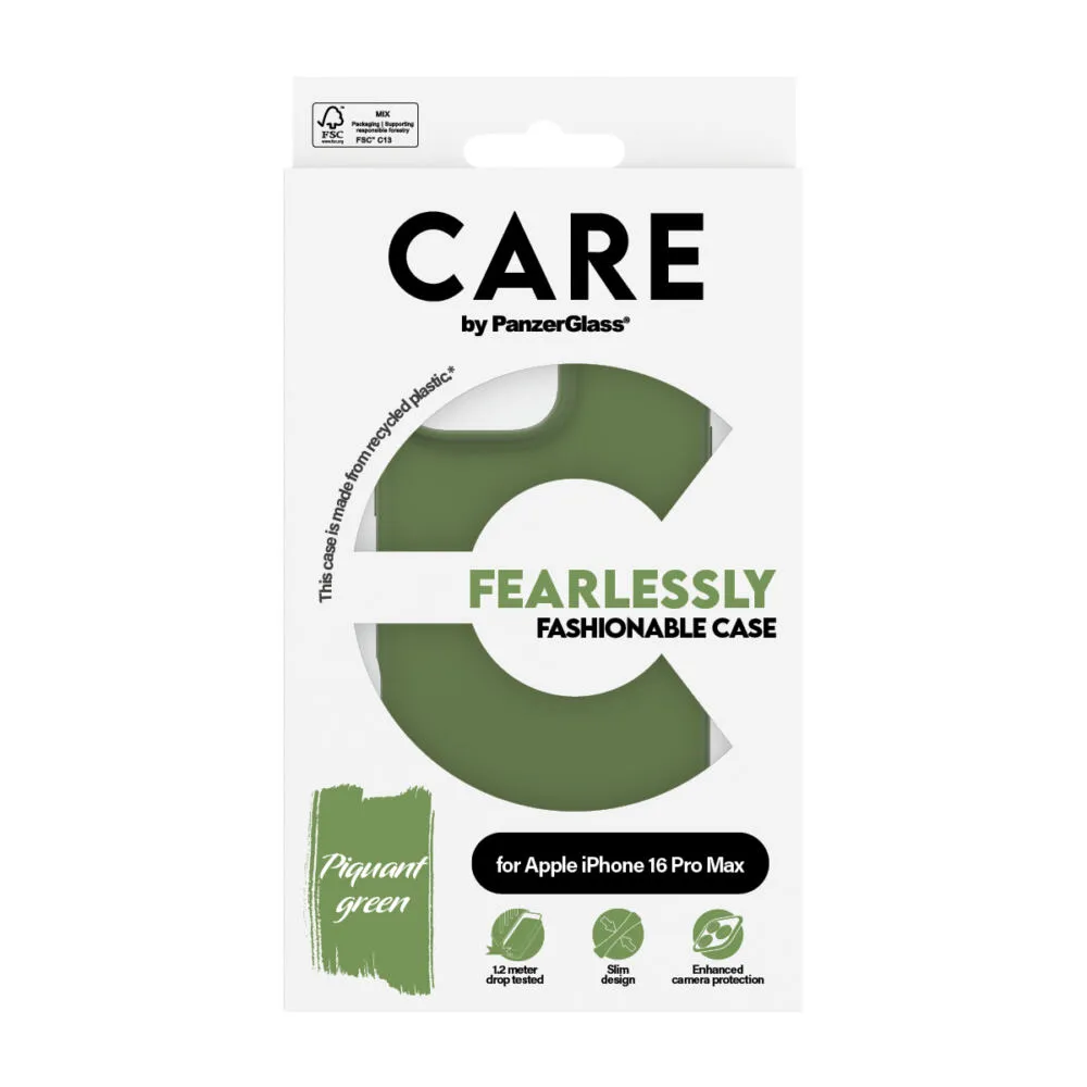 PanzerGlass CARE™ by PanzerGlass® Case Green iPhone 16 Pro Max 1408 Thumbnail 3
