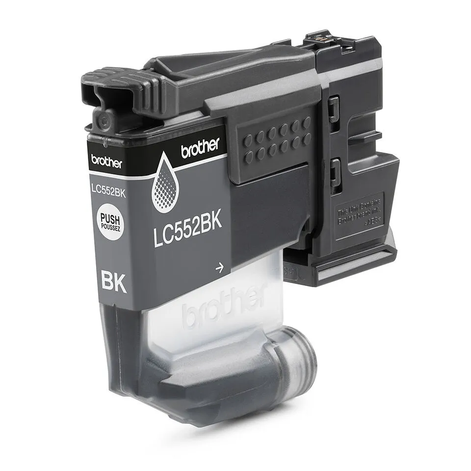 Brother LC552BK mürekkep kartuşu 1 adet Orijinal High (L) Yield Siyah Thumbnail 1