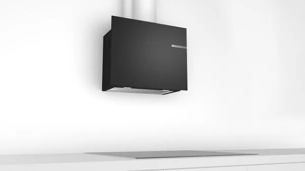 Bosch Serie 4 DWF65AJ60T ocak bacası Duvara monteli Siyah 649 m³/Saat Thumbnail 6