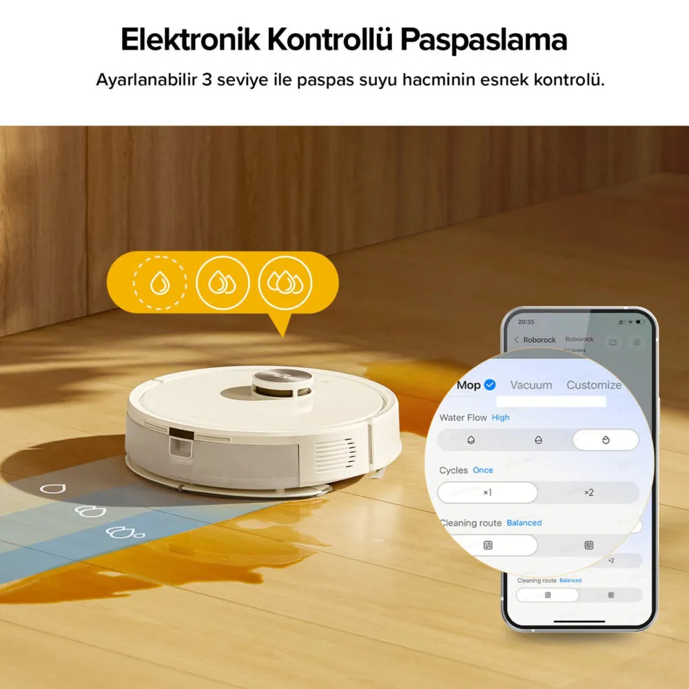 Roborock Q8 Beyaz Q802-05 Thumbnail 1