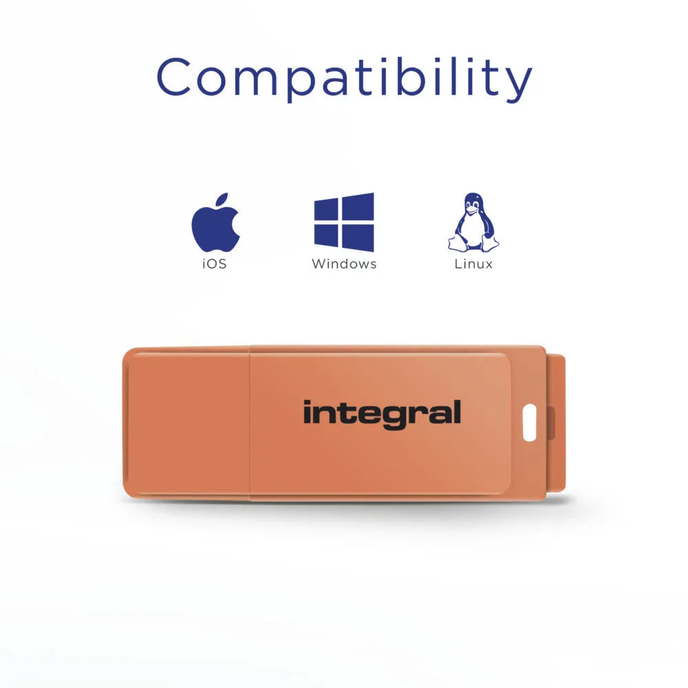 Integral INFD32GBNEONOR 32 GB USB 2.0 Flash Bellek Thumbnail 5