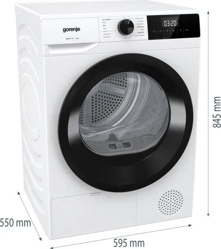Gorenje DHNE83/AT 20014741 8 kg Isı Pompalı Kurutma Makinesi Thumbnail 11