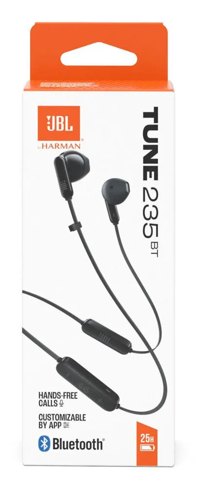 JBL Tune 235BT JBLT235BTBLK Kulak İçi Bluetooth Kulaklık Thumbnail 1