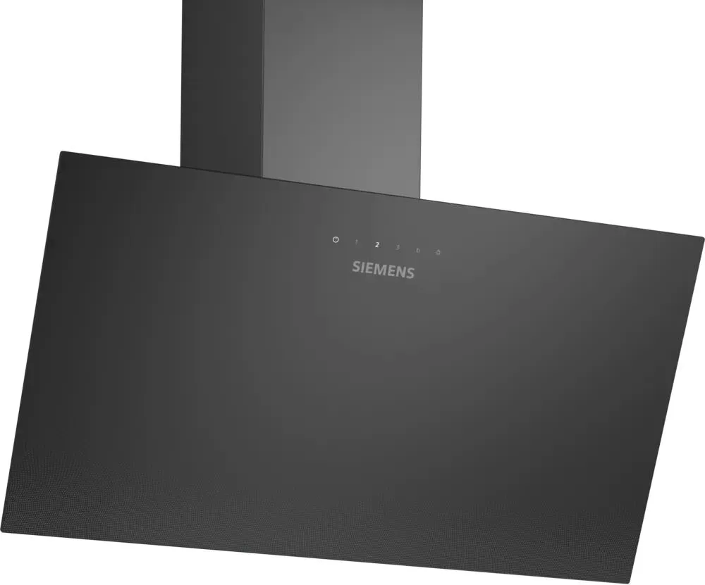 Siemens LC85KDK6K ocak bacası Duvara monteli Siyah 430 m³/Saat Davlumbaz ve Aspiratö