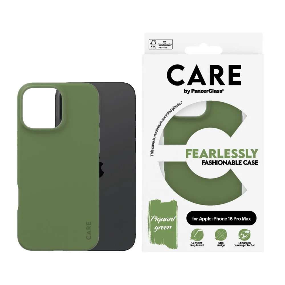 PanzerGlass CARE™ by PanzerGlass® Case Green iPhone 16 Pro Max 1408 Thumbnail 1