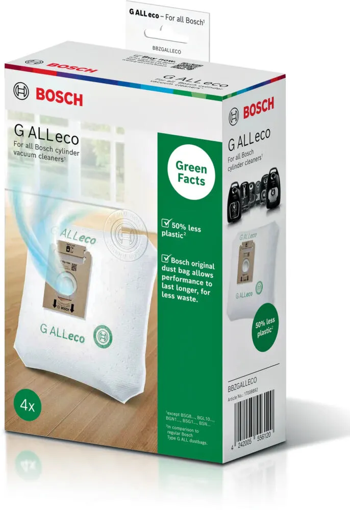 Bosch BBZGALLECO elektrikli süpürge aksesuarı ve sarf malzemesi Toz torbası Tambur vakum Süpürge Aksesuar ve Yedek Parç