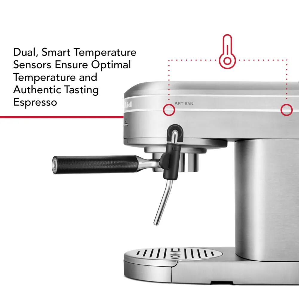 KitchenAid 5KES6503BSX 1.4 L Espresso Makinesi Thumbnail 2