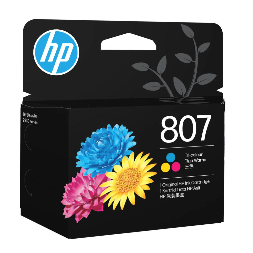 HP 807 Tri-color Original Ink Cartridge 7FP20ZZ Thumbnail 8