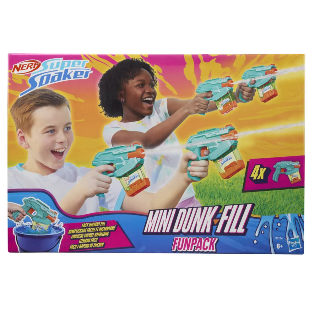 Nerf Super Soaker Mini Dunk-Fill Eğlence Paketi Oyuncak Silah
