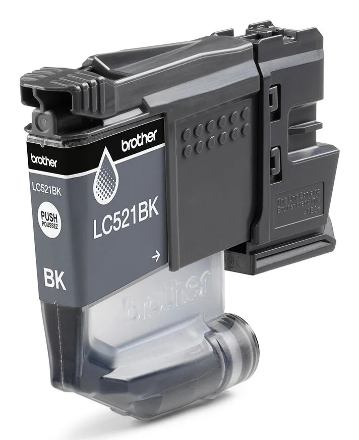 Brother LC521BK Mürekkep Kartuşu Thumbnail 1