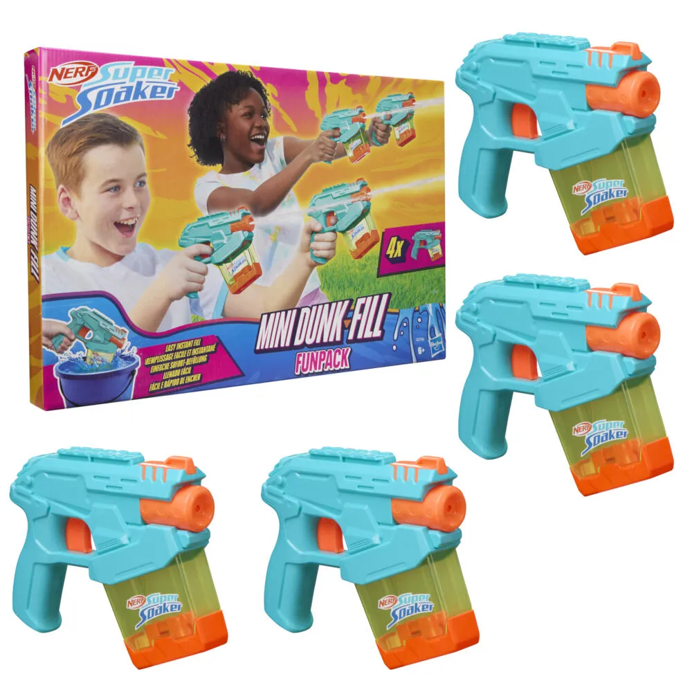 Nerf Super Soaker Mini Dunk-Fill Eğlence Paketi Thumbnail 2