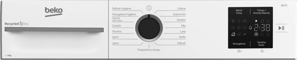 Beko MWBMT392B_IT 7188383880 9 kg Isı Pompalı Kurutma Makinesi Thumbnail 7