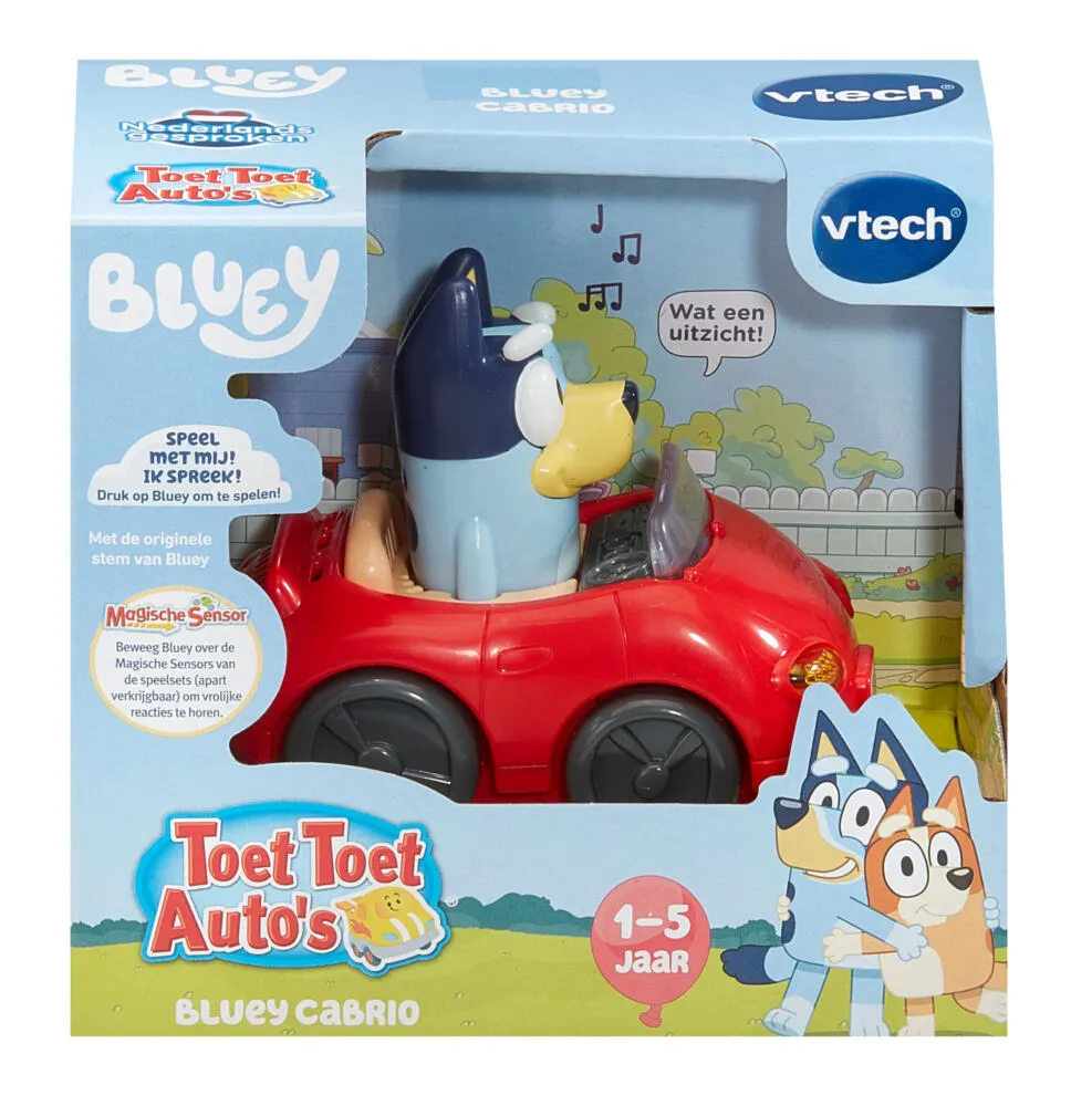 VTech Toet Auto's Bluey Cabrio 80-584323 Thumbnail 13