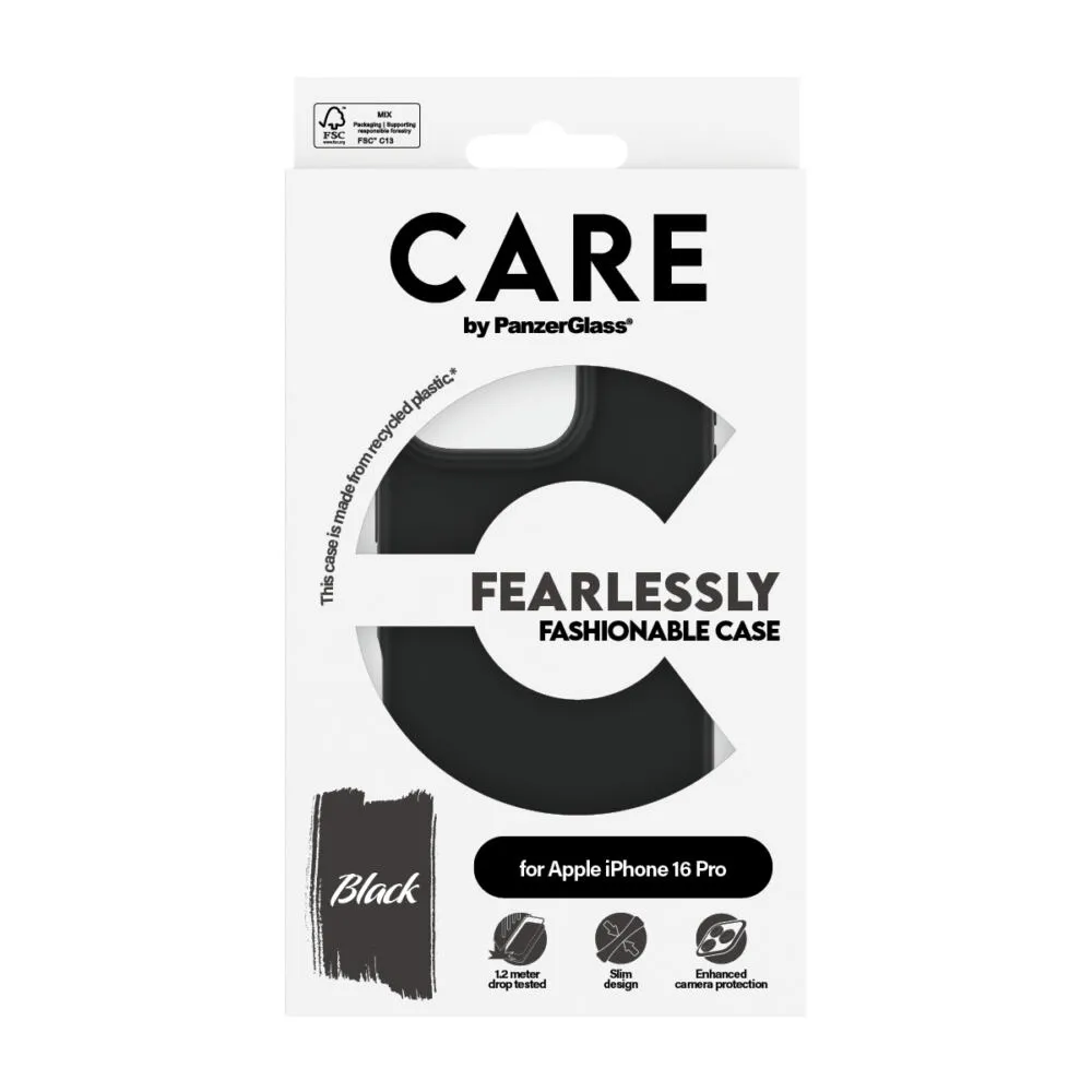 PanzerGlass CARE™ by PanzerGlass® Case Black iPhone 16 Pro 1394 Thumbnail 3